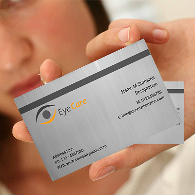 Metallic Business Cards