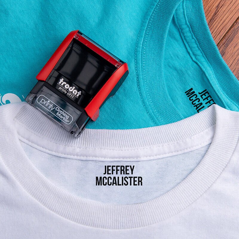 Retangular Clothing Stamps