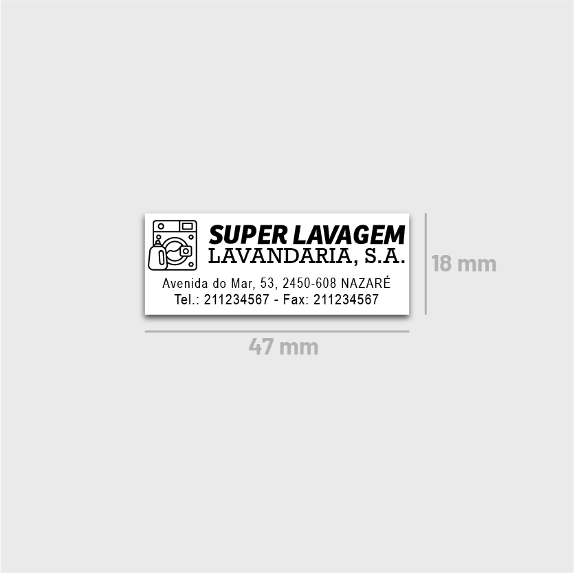 Retangular Custom Stamps 7