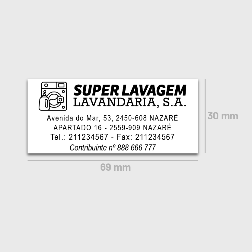 Retangular Custom Stamps 9