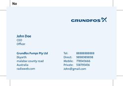 GrundfosBCard Front
