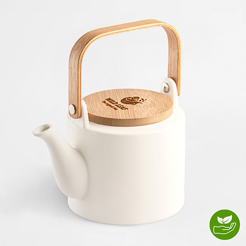 GLOGG | Bule de Chá com Detalhes em Bambu