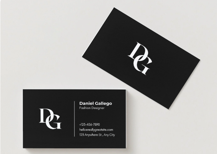 METALLIC BUSINESS CARDS -SHASHANK