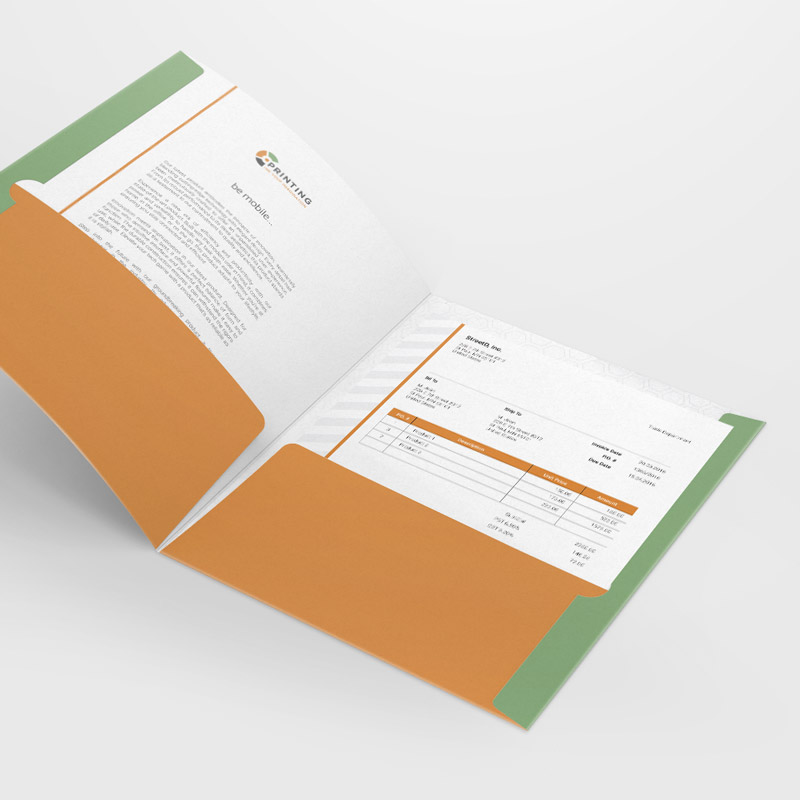 Mini Presentation Folders