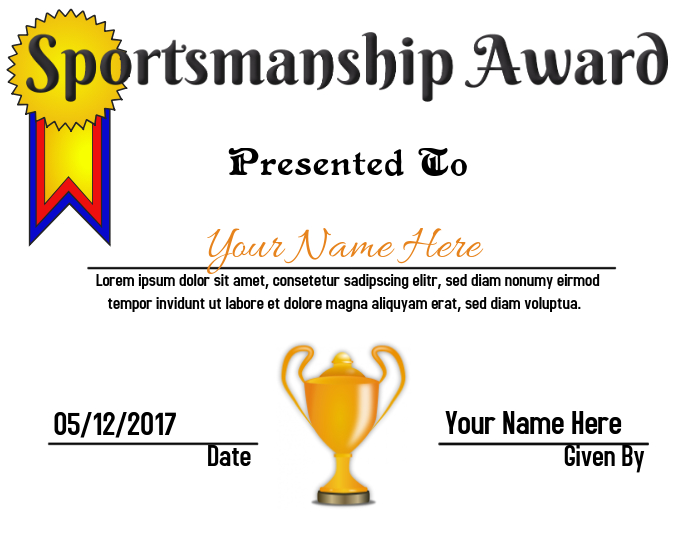 Certificates