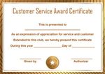 Customer service exc.