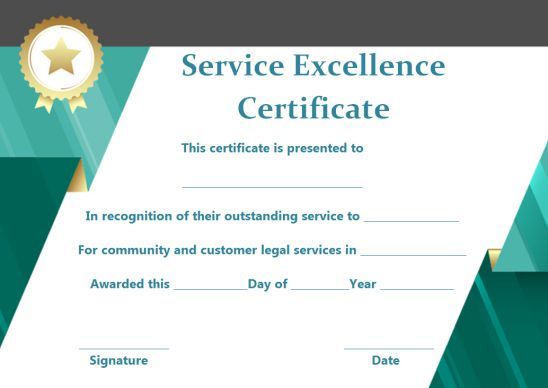 Service excellence