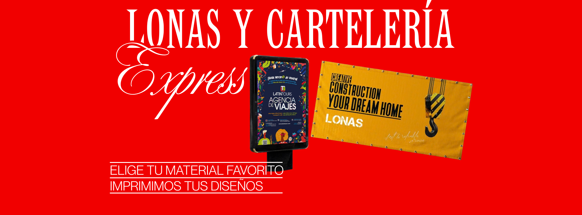 Lonas y Cartelería