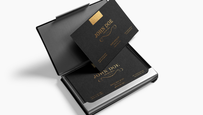 Round Cornered Business Cards