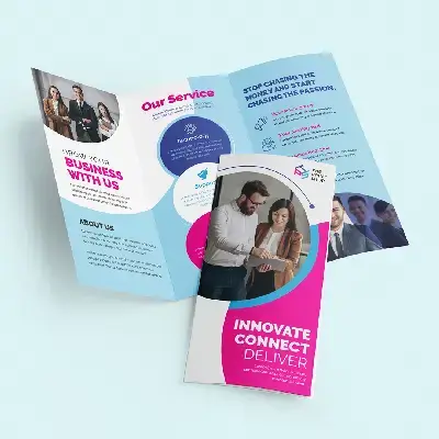 Brochures Elegant Tri-fold Brochure Design