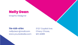 Corporate Card Back
