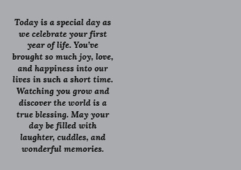 Birthday Cascade Inside