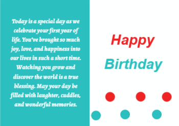 Birthday Celebration Outside