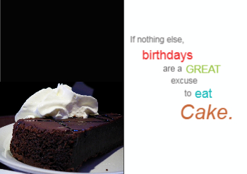 Birthday Celebration Inside