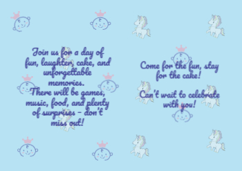 Birthday Invite Inside