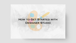 Getting Started with Studio Tool