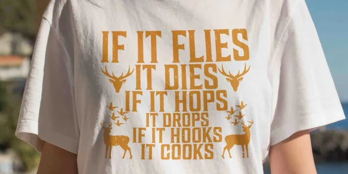 T-shirt showcasing artistic designs with the slogan 'Wear your art with pride' starting at $12.00. Click to shop the collection.