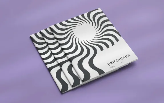 A selection of vibrant brochures designed for marketing purposes.