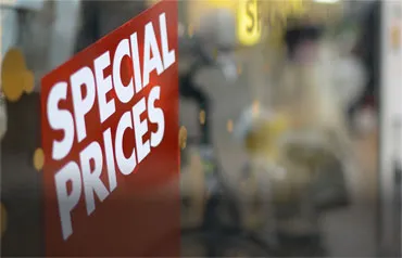 Price tag showcasing our Lowest Price Guarantee