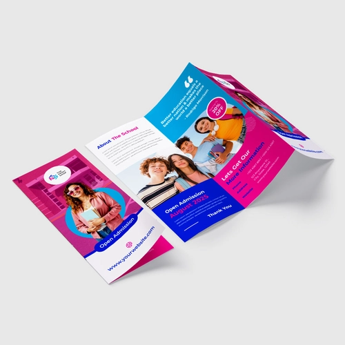 Z-vouwbrochures