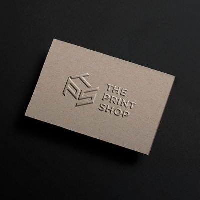 Embossed Business Cards