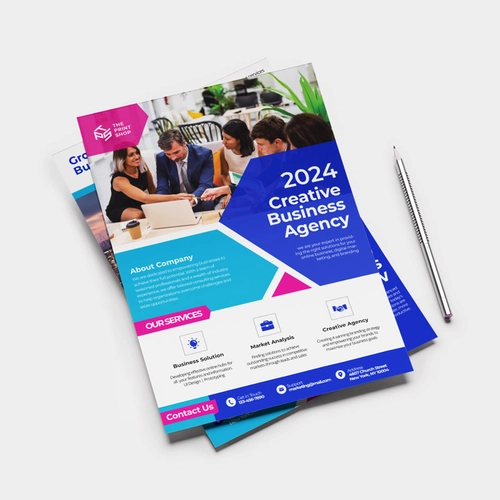 Flat Flyers & Brochures