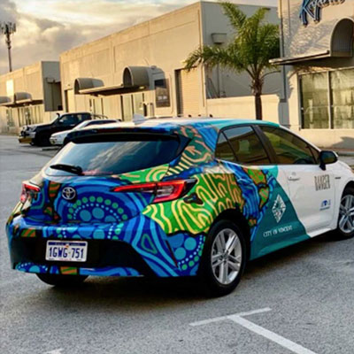 Vehicle Wrap Vinyl (Up to 7 Years)