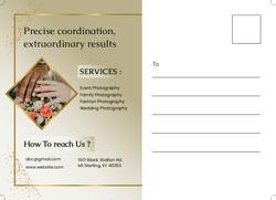 Wedding Card Back
