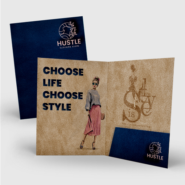 Presentation Folders 14PT + UV (High Gloss)